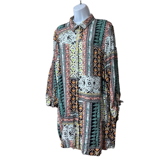 SzXL New Directions Button Down Dress Tunic - Picture 4 of 6